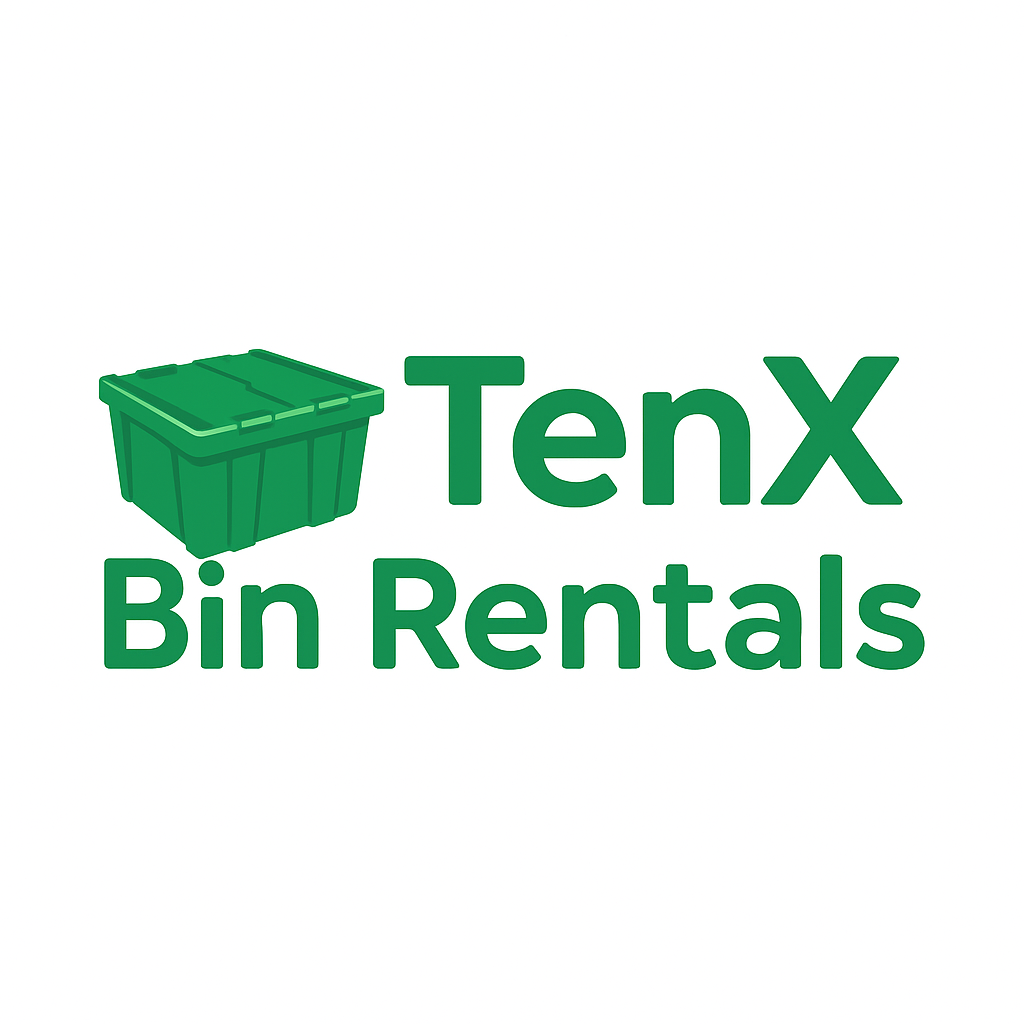TenX Bin Rentals logo
